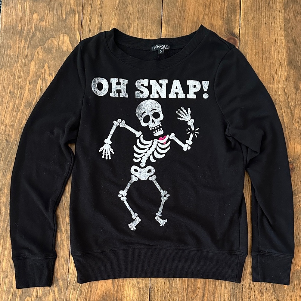 Oh Snap Skeleton Sweatshirt